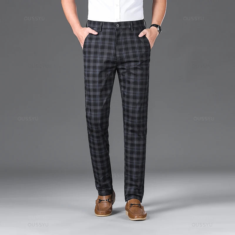 Pantaloni Classici a Vita Alta