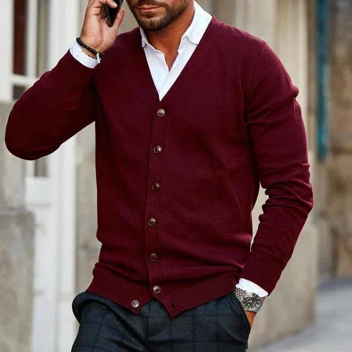 Enzo | Cardigan elegante e casual per uomo