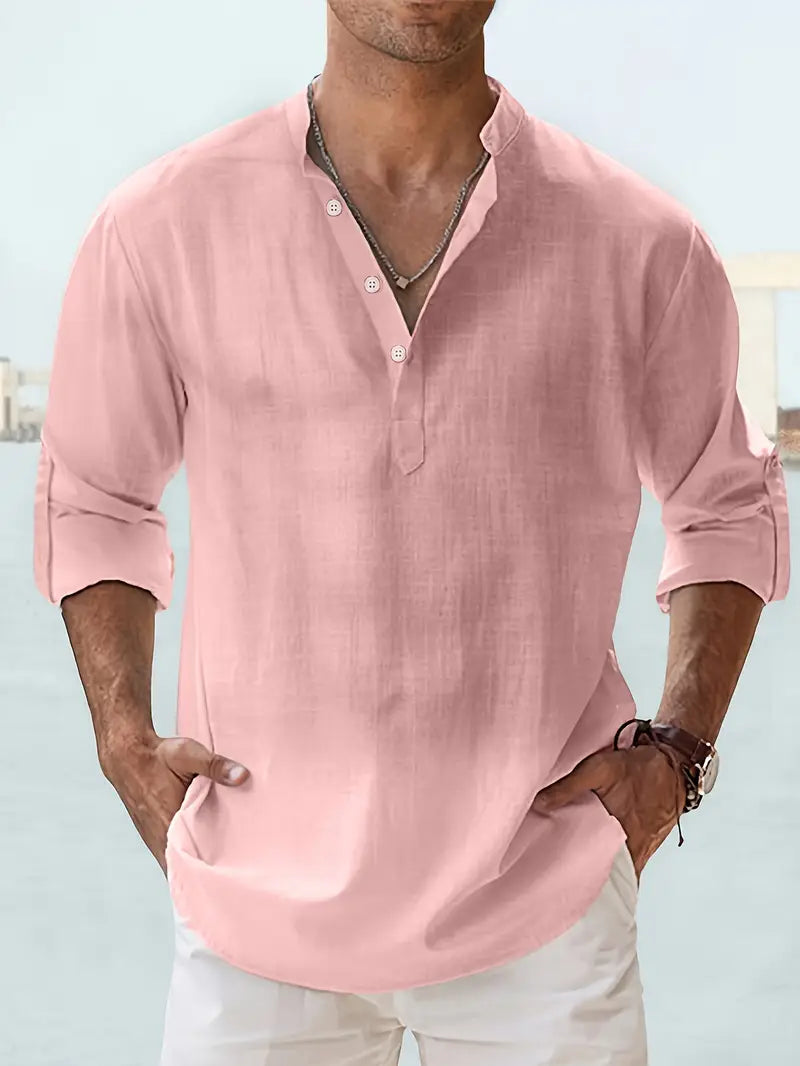 Giovanni Milano - camicia estiva in lino