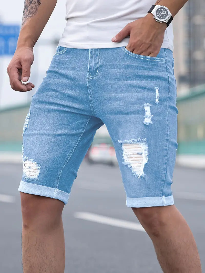 Giovanni Milano - pantaloncini in denim