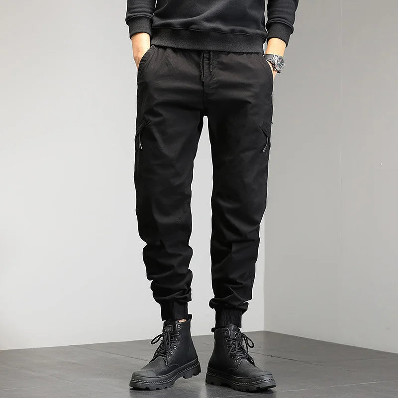 Pantaloni Cargo Elasticizzati Multi-Tasche