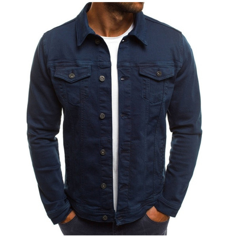Francesco - Giacca Bomber in Denim