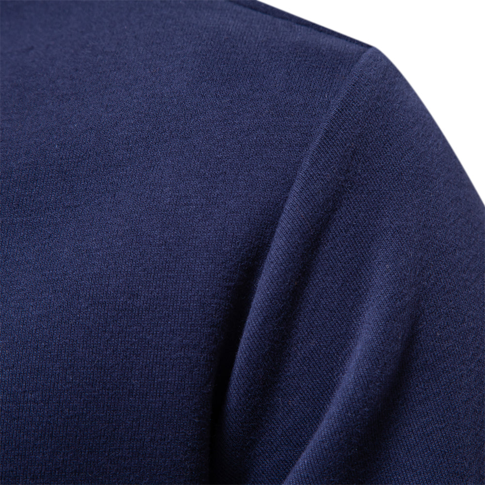 Polo  Elegante a Maniche Lunghe con Collo Classico