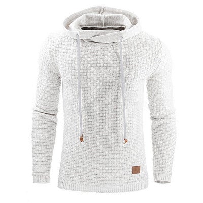 Felpa con cappuccio comoda uomo