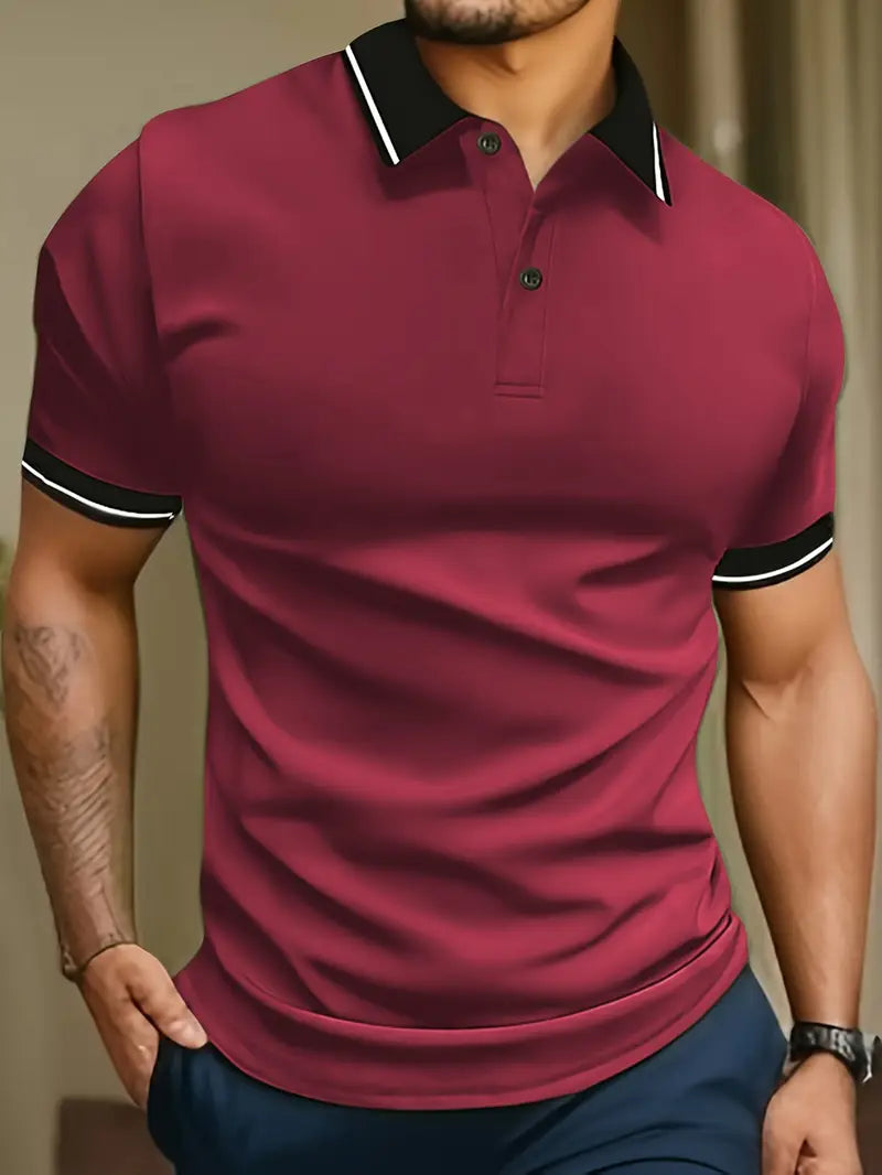 Polo Estiva Uomo Traspirante Leggera