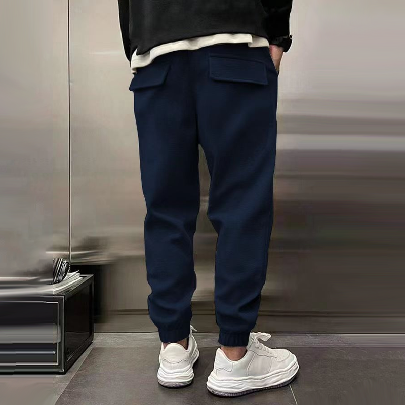 Pantaloni Larghi in Lino Elegante