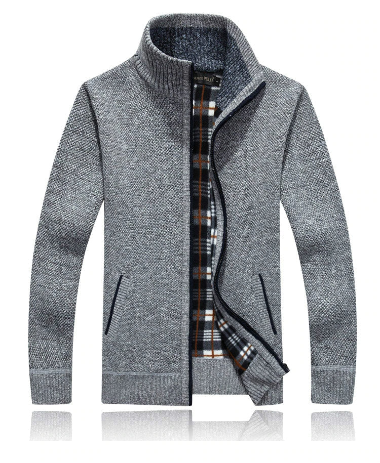 Fabio | Cardigan con zip elegante uomo
