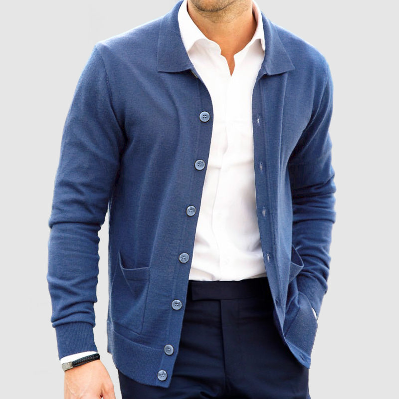 Cardigan Tricotato in Cachemire  da Esterno
