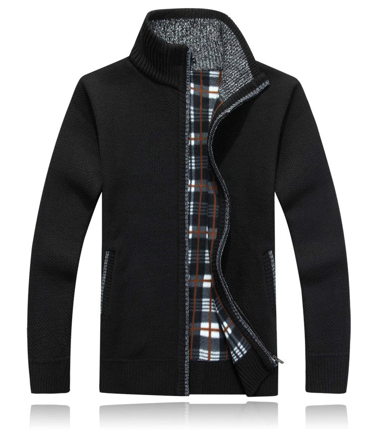 Fabio | Cardigan con zip elegante uomo