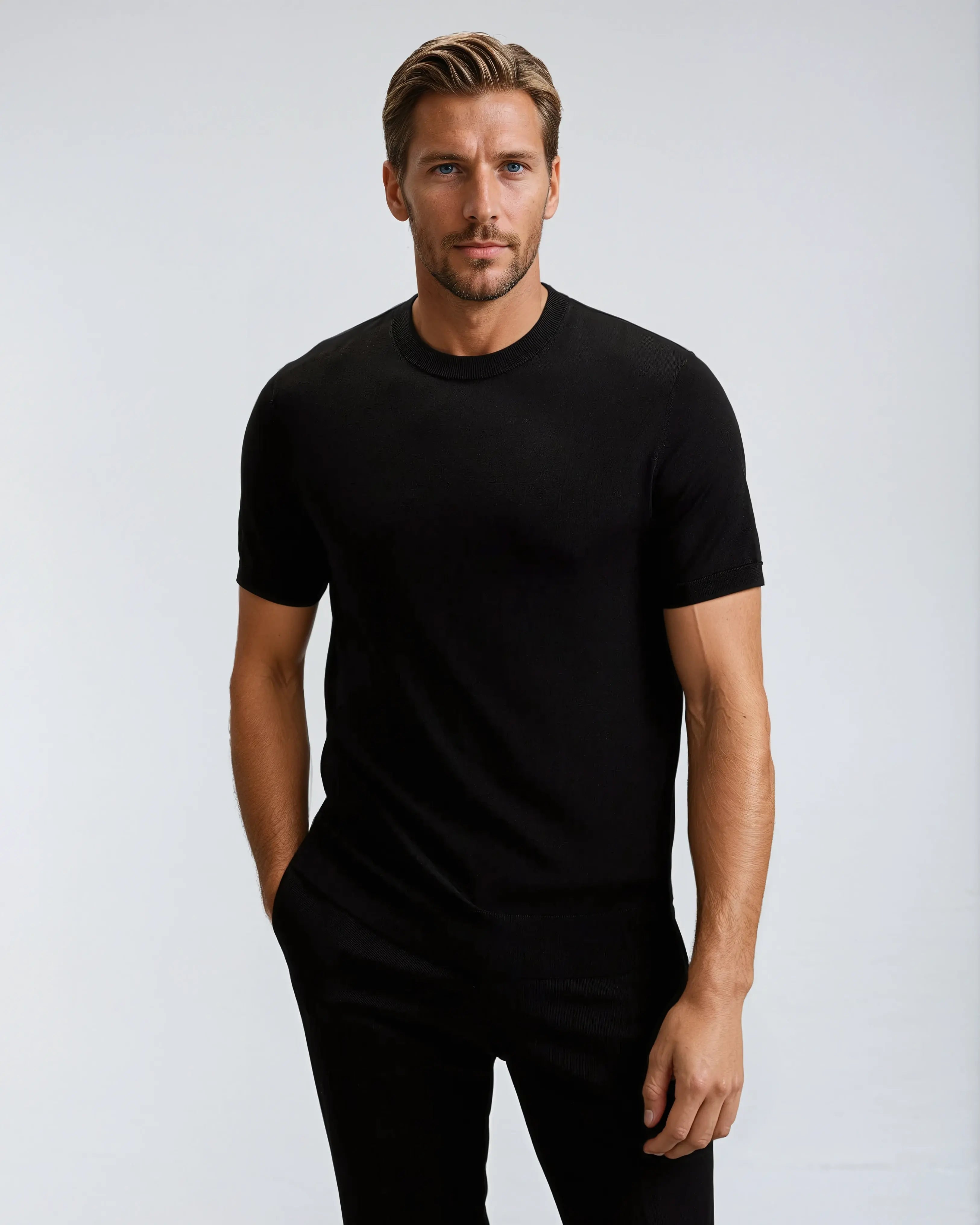 T-shirt in Morbido Cashmere di Lusso