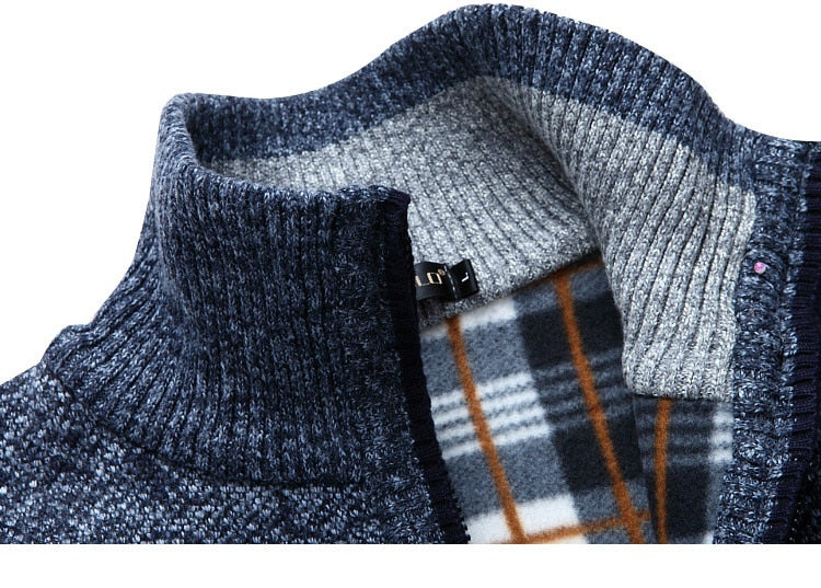 Fabio | Cardigan con zip elegante uomo