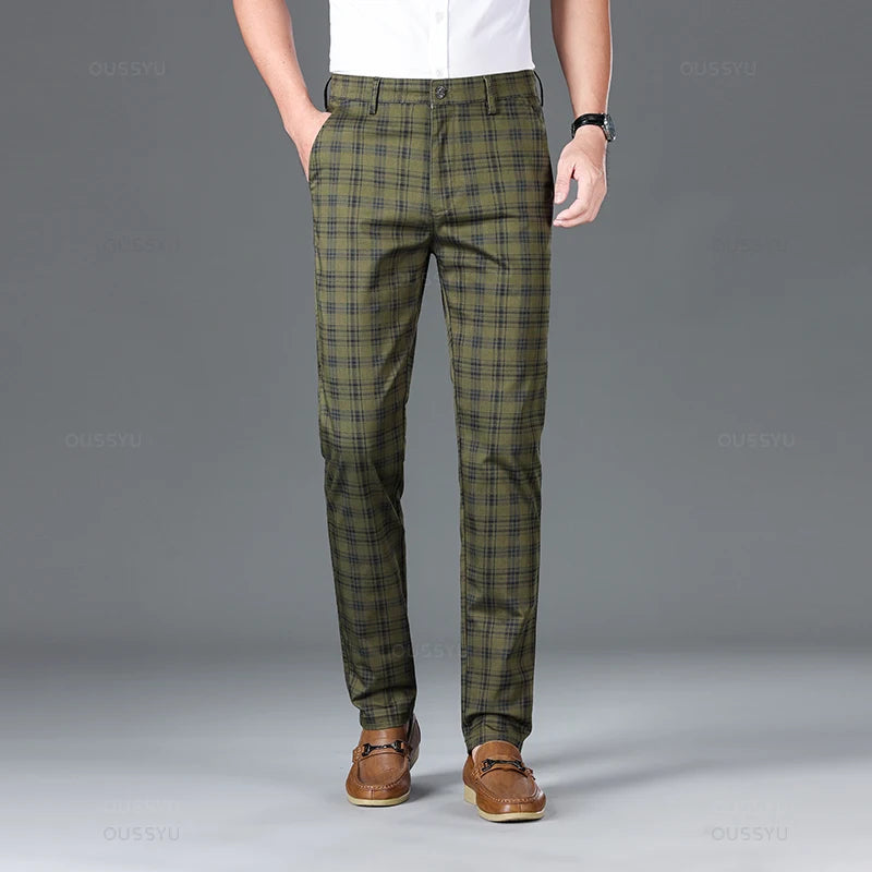 Pantaloni Classici a Vita Alta