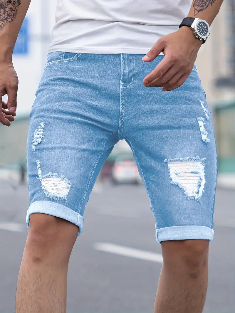 Giovanni Milano - pantaloncini in denim