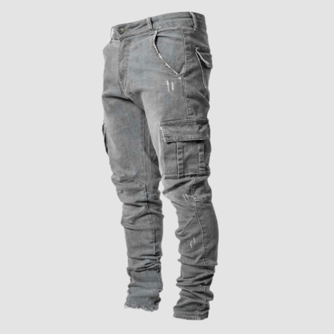 Jeans Casual in Denim Ultra Elasticizzato