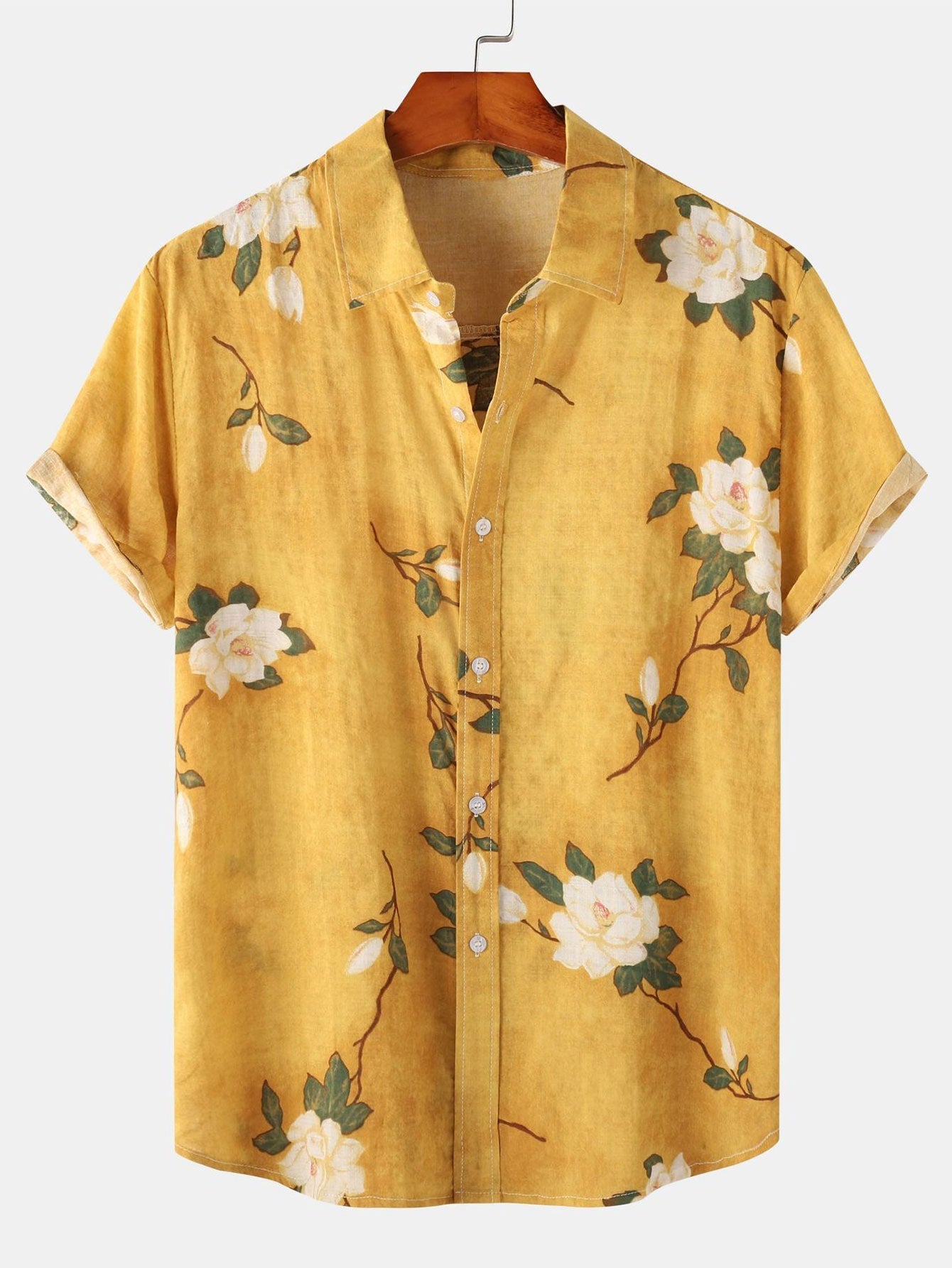 Camicia Estiva Casual Floreale