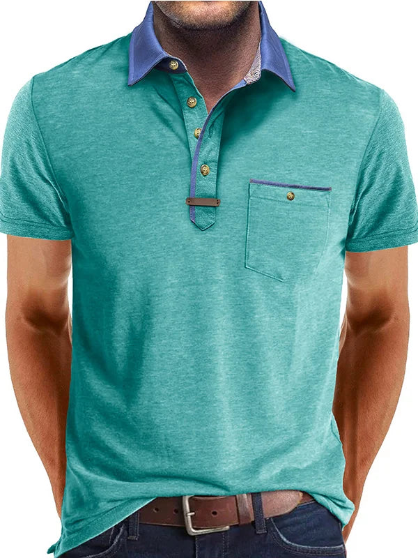 Polo Estiva Leggera da Uomo Elegante