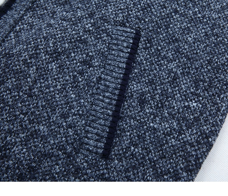 Fabio | Cardigan con zip elegante uomo