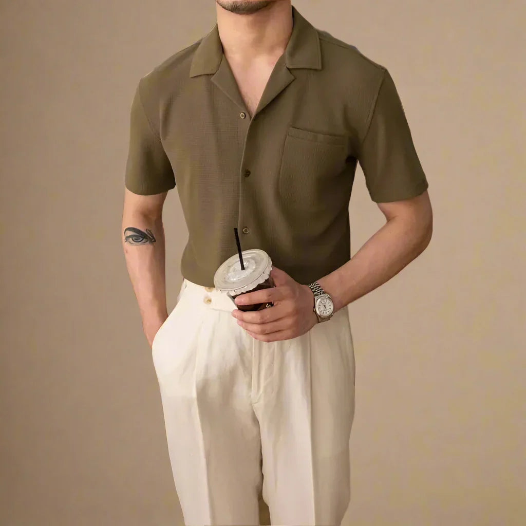 Davide | Maglia casual a maniche corte