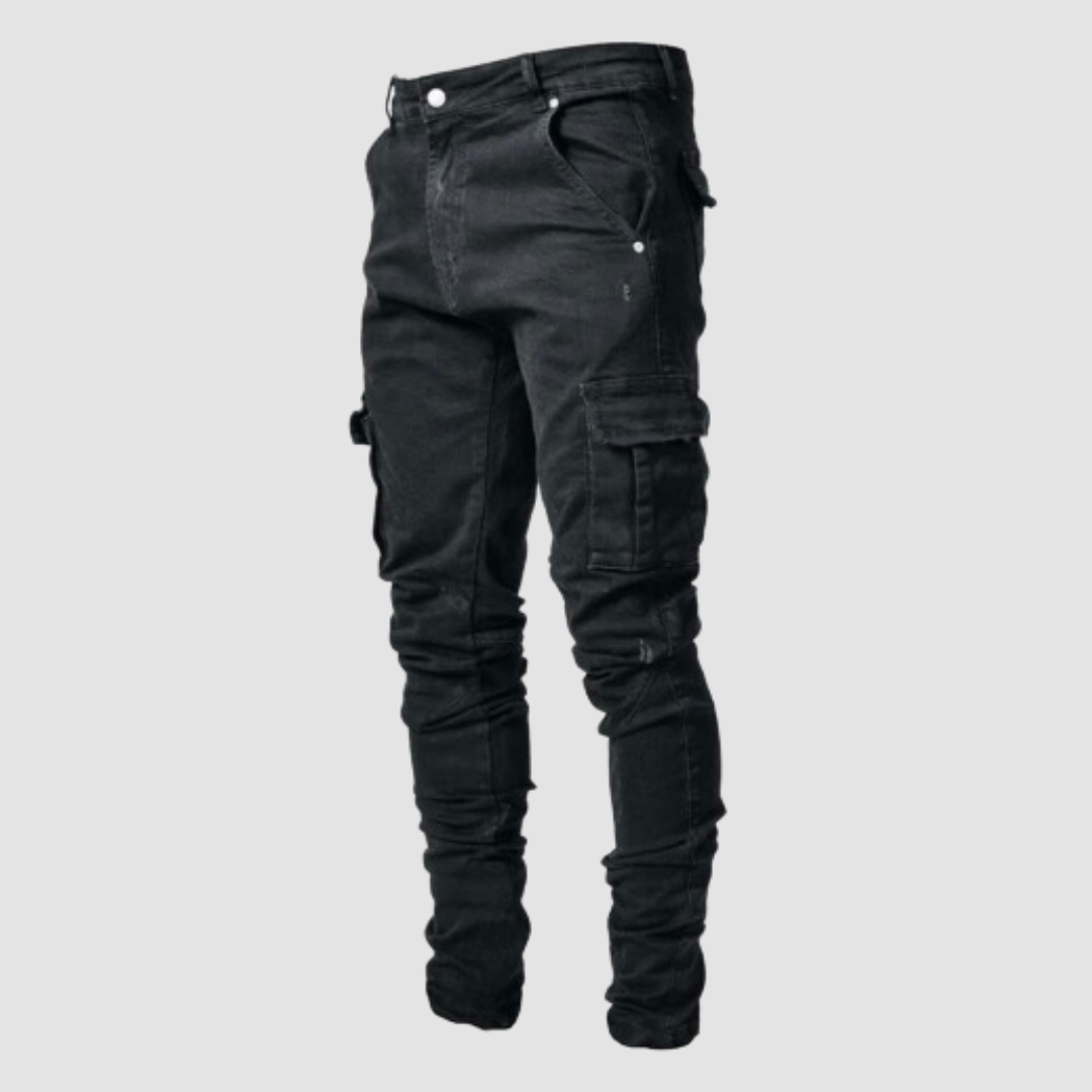 Jeans Casual in Denim Ultra Elasticizzato