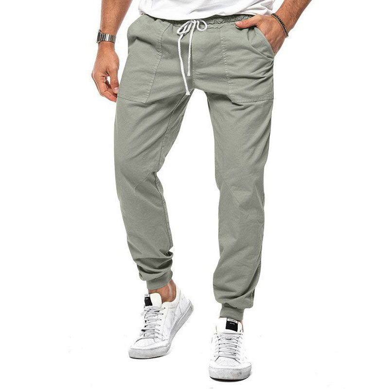 Pantaloni Casual e Confortevoli con Micro-Stretch per Uso Quotidiano