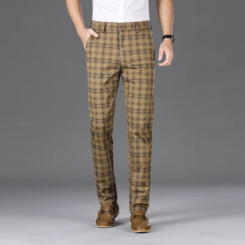 Pantaloni Classici a Vita Alta