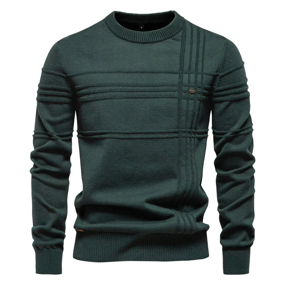 Felpa elegante con motivo uomo