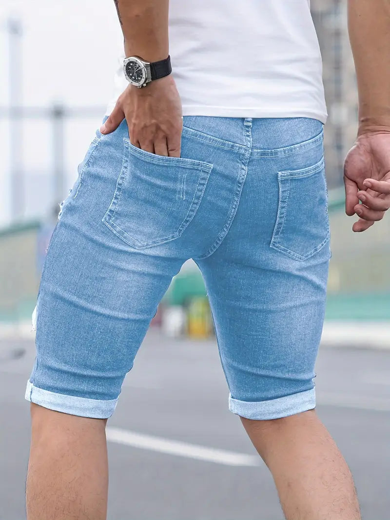 Giovanni Milano - pantaloncini in denim