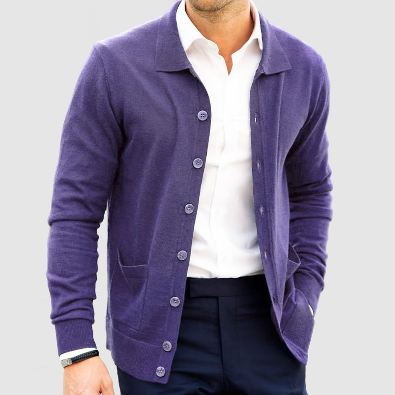 Cardigan Tricotato in Cachemire  da Esterno