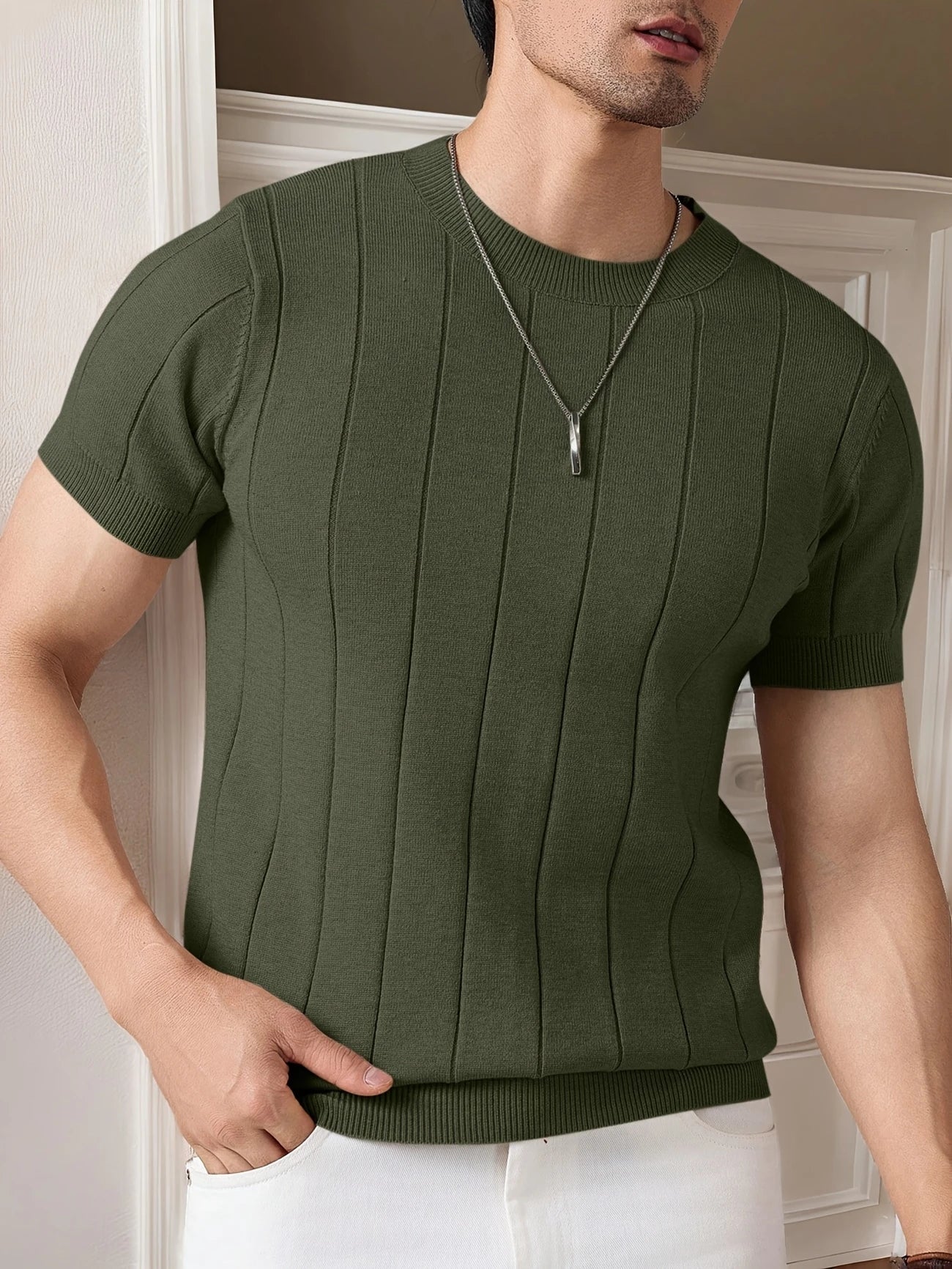 Lorenzo | T-shirt in lana merino
