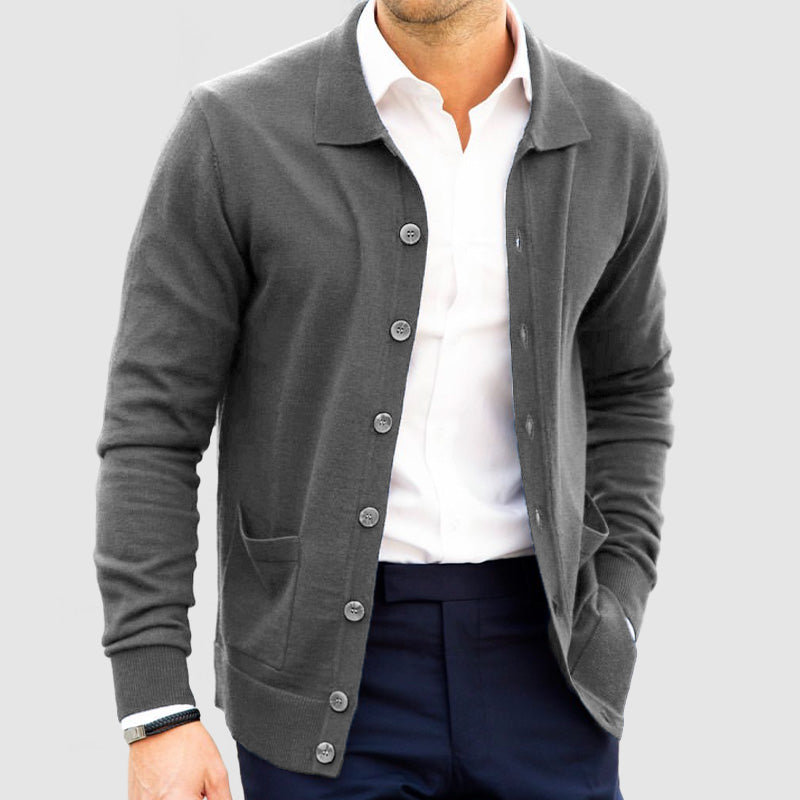Cardigan Tricotato in Cachemire  da Esterno
