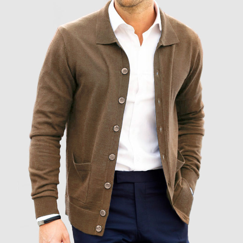 Cardigan Tricotato in Cachemire  da Esterno