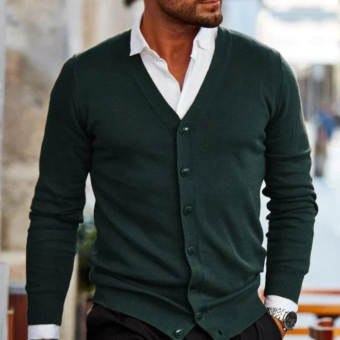 Enzo | Cardigan elegante e casual per uomo