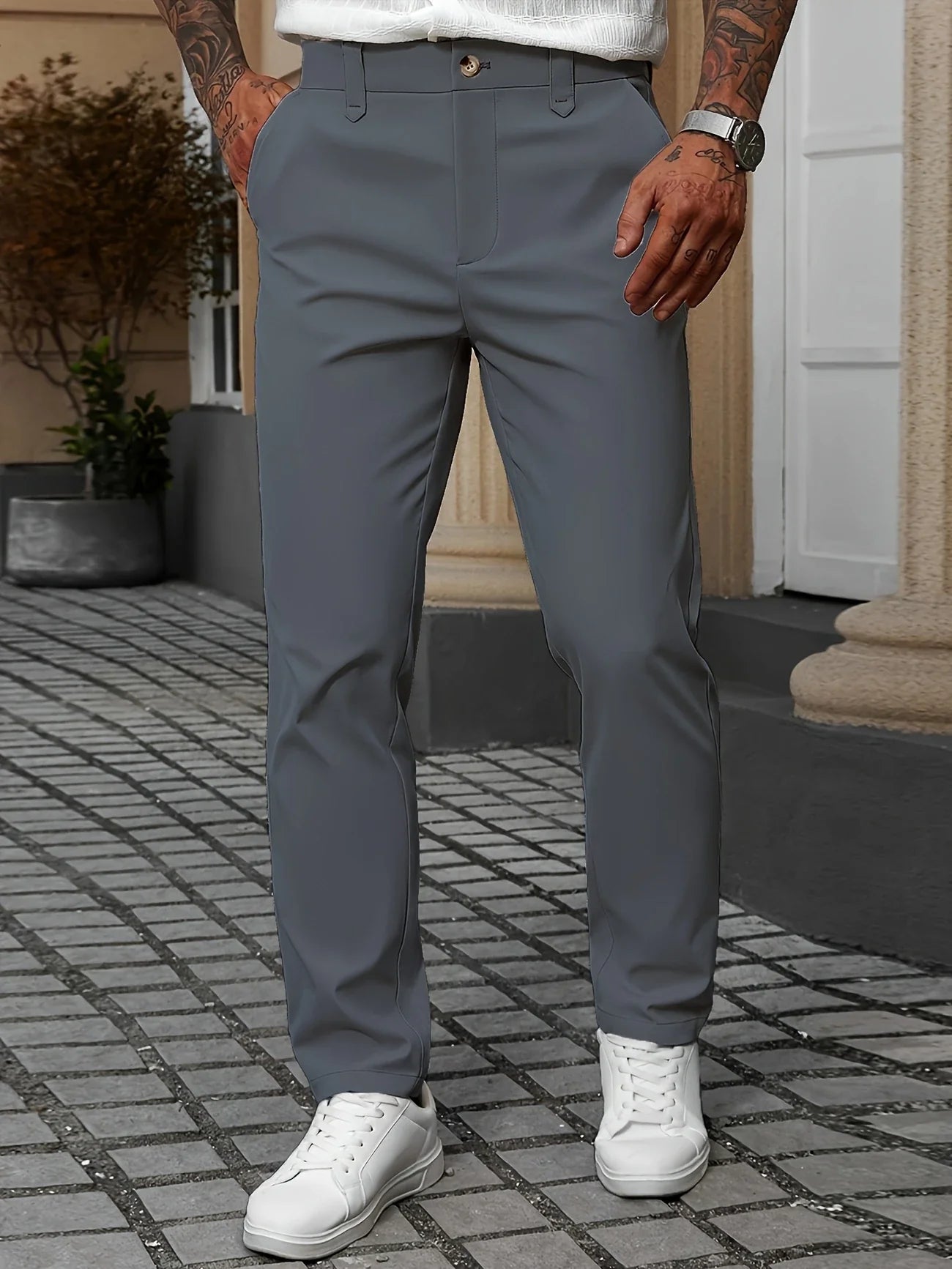 Stefano | Pantaloni Casual Larghi