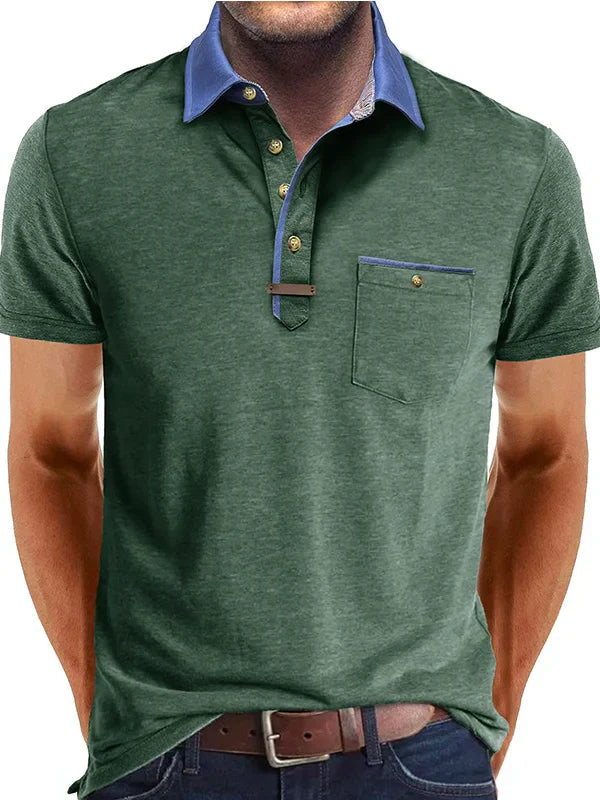 Polo Estiva Leggera da Uomo Elegante