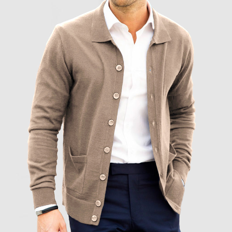 Cardigan Tricotato in Cachemire  da Esterno