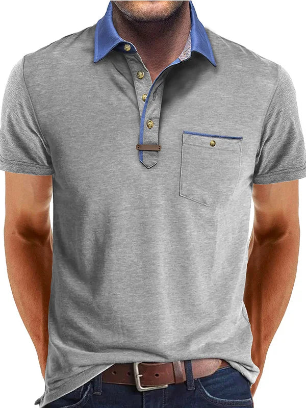 Polo Estiva Leggera da Uomo Elegante