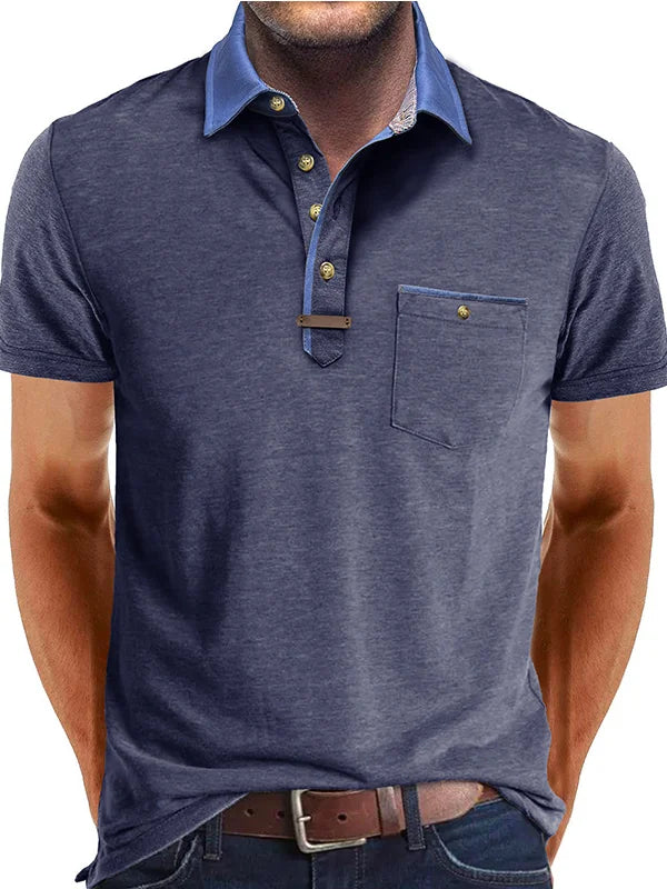 Polo Estiva Leggera da Uomo Elegante
