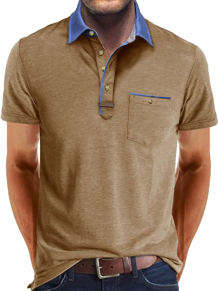 Polo Estiva Leggera da Uomo Elegante