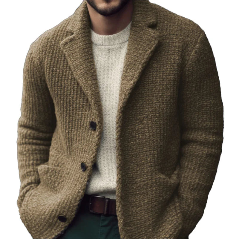 Enrico | Cardigan lavorato a maglia per uomo