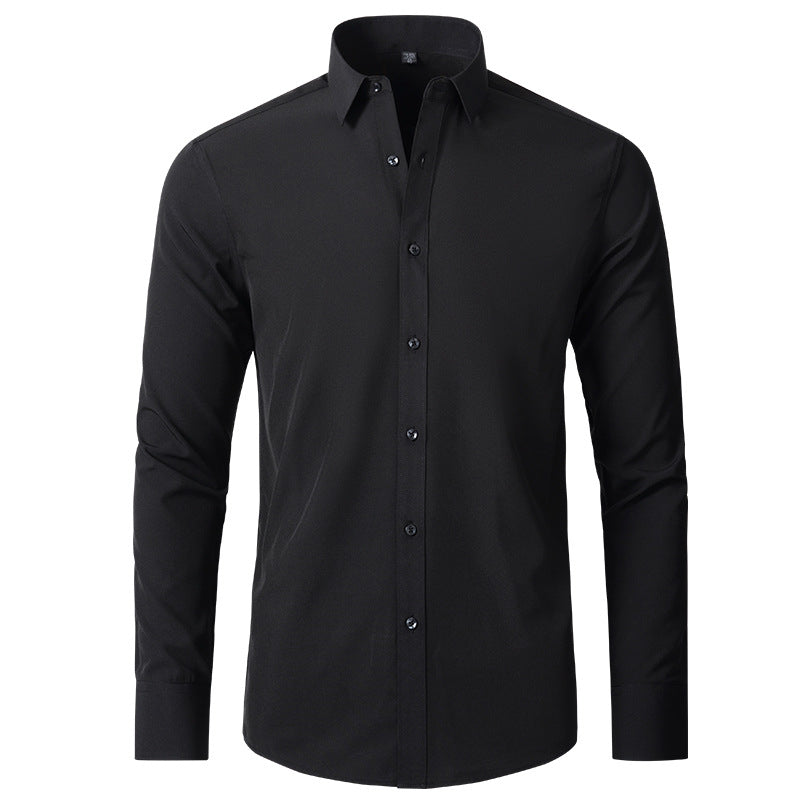 Blusa Senza Tempo Anti-Piega con Tessuto Elasticizzato