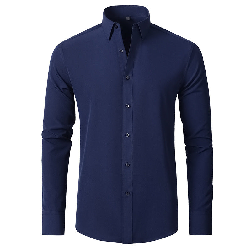 Blusa Senza Tempo Anti-Piega con Tessuto Elasticizzato
