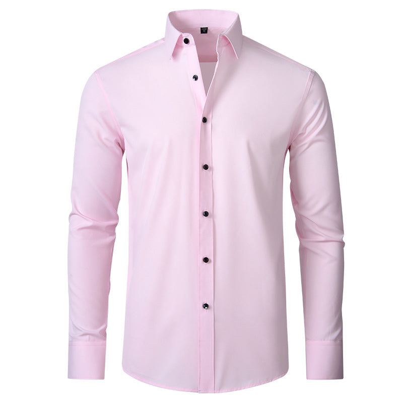 Blusa Senza Tempo Anti-Piega con Tessuto Elasticizzato
