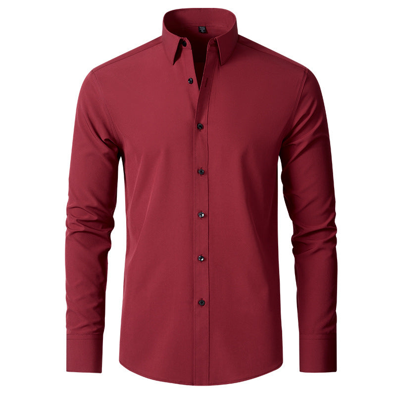 Blusa Senza Tempo Anti-Piega con Tessuto Elasticizzato