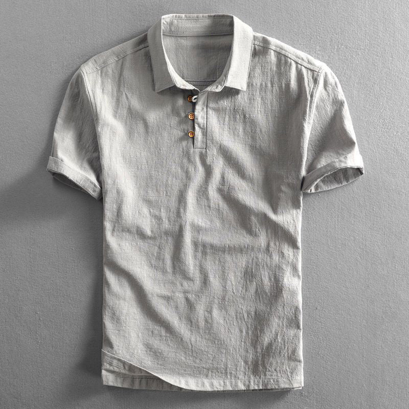 Polo Uomo Lusso in Lino
