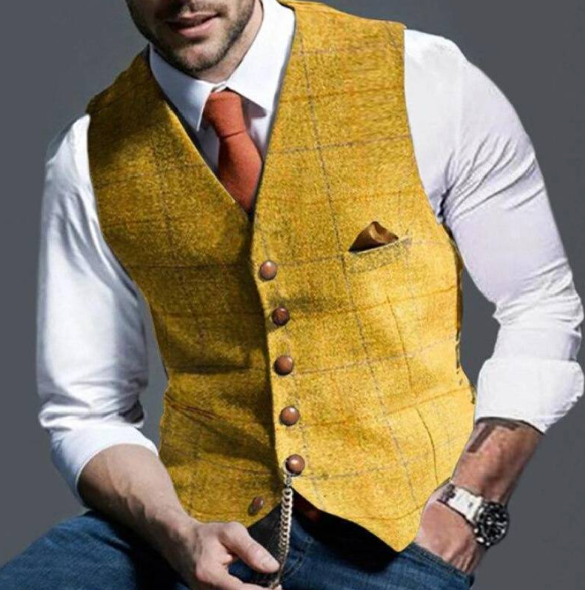 Gilet Elegante  – Stile, Comfort e Versatilità