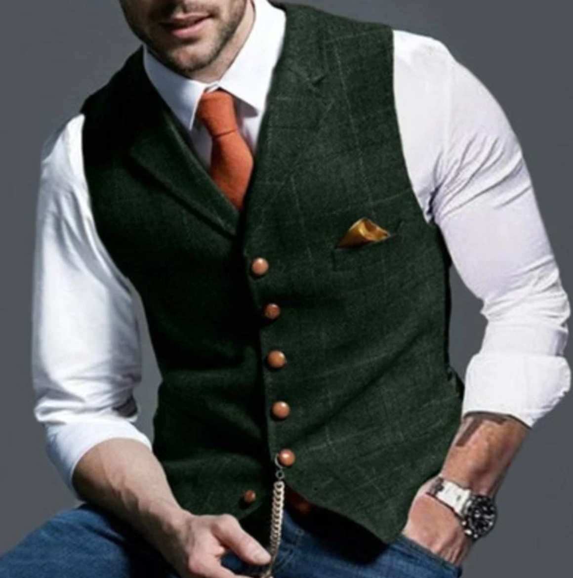 Gilet Elegante  – Stile, Comfort e Versatilità