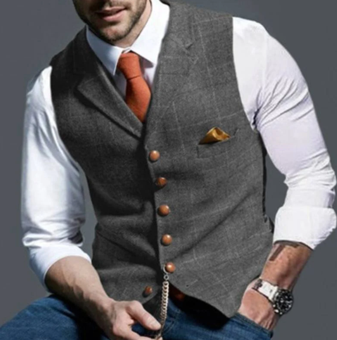 Gilet Elegante  – Stile, Comfort e Versatilità