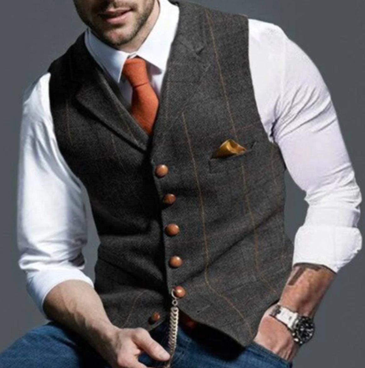 Gilet Elegante  – Stile, Comfort e Versatilità