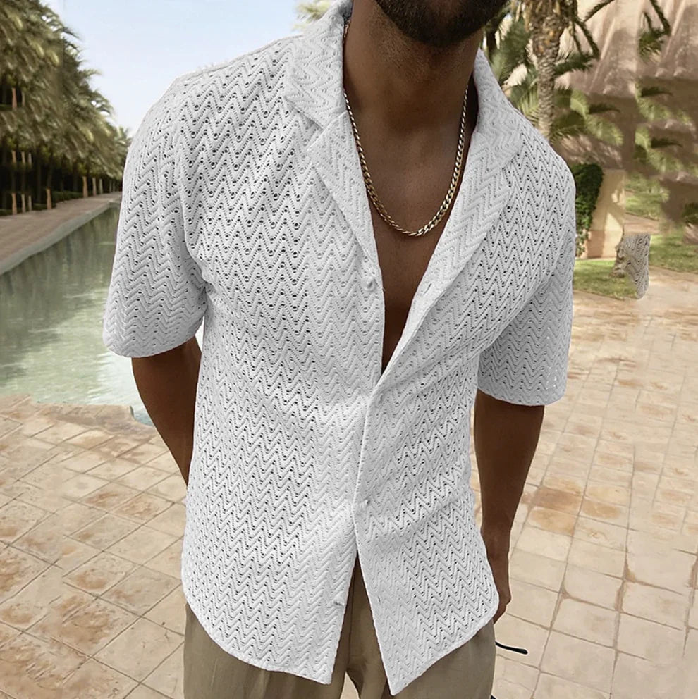 Riccardo | Camicia Estiva da uomo per un Look Casual e Confortevole