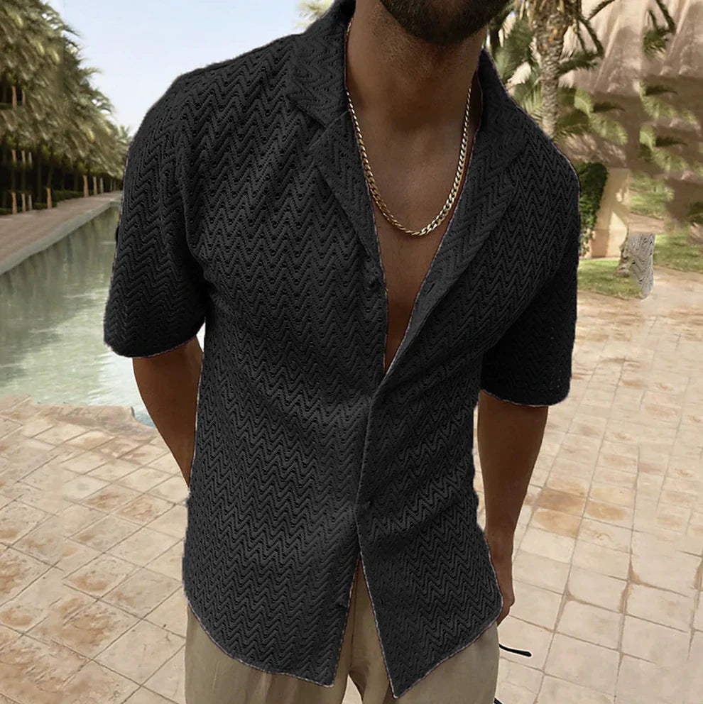 Riccardo | Camicia Estiva da uomo per un Look Casual e Confortevole